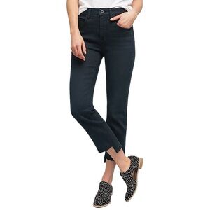 PILCRO and THE LETTERPRESS High-Rise Relaxed Straight Cropped Jeans